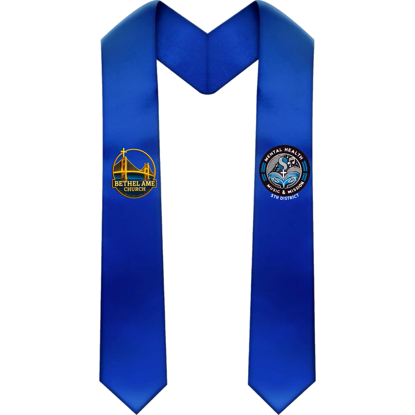 Bethel AME (San Francisco) Lay Stole (CUSTOM ORDER)-ENJEN DESIGN