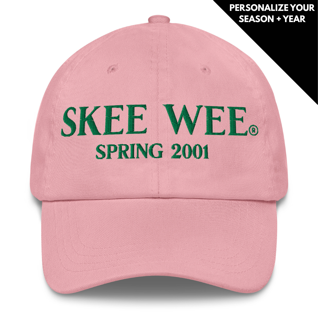 AKA® Skee Wee Custom Crossing Year Embroidered Dad Hat