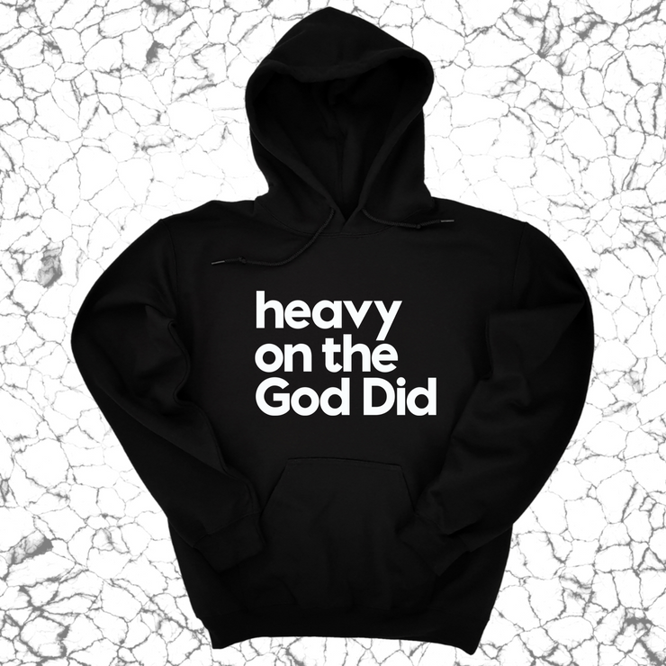 Heavy on the God Did Friend Unisex Hoodie-ENJEN DESIGN