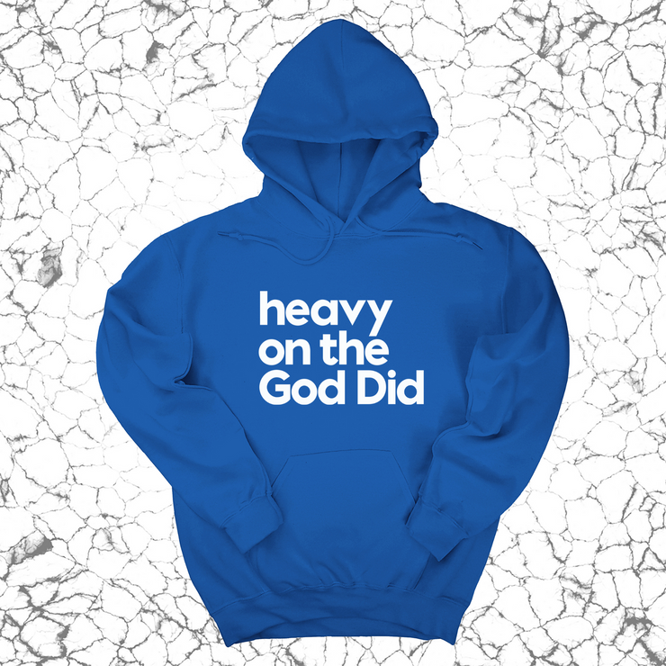 Heavy on the God Did Friend Unisex Hoodie-ENJEN DESIGN