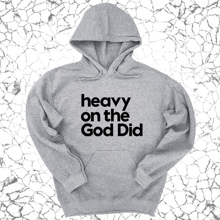 Heavy on the God Did Friend Unisex Hoodie-ENJEN DESIGN
