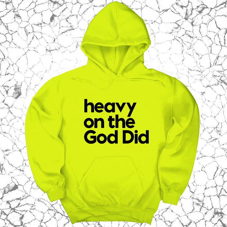 Heavy on the God Did Friend Unisex Hoodie-ENJEN DESIGN
