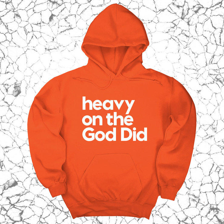 Heavy on the God Did Friend Unisex Hoodie-ENJEN DESIGN