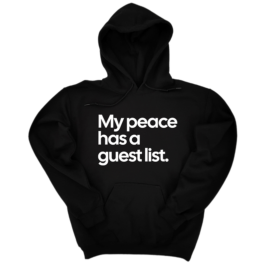 *HOODIE* My Peace Has a Guest List Unisex Hoodie-ENJEN DESIGN