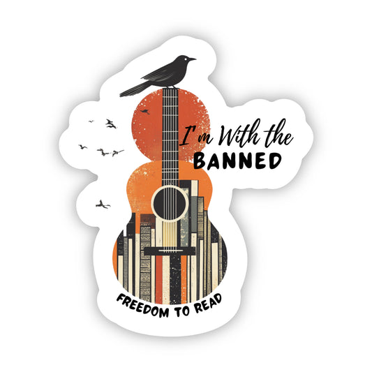 WMS I'm With The Banned Sticker (Custom)-ENJEN DESIGN