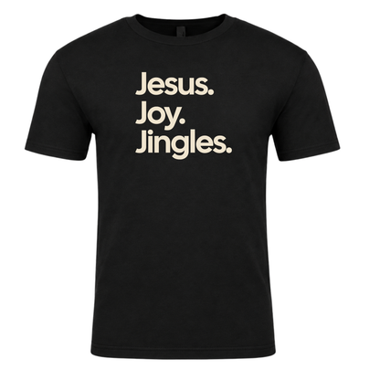 Jesus. Joy. Jingles Unisex Tee-ENJEN DESIGN