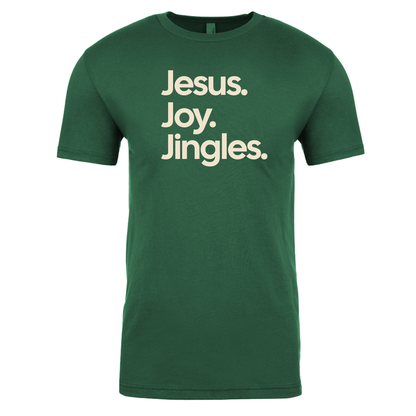 Jesus. Joy. Jingles Unisex Tee-ENJEN DESIGN
