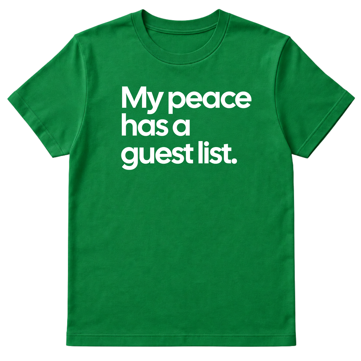 My Peace has a Guest List Unisex Tee-ENJEN DESIGN