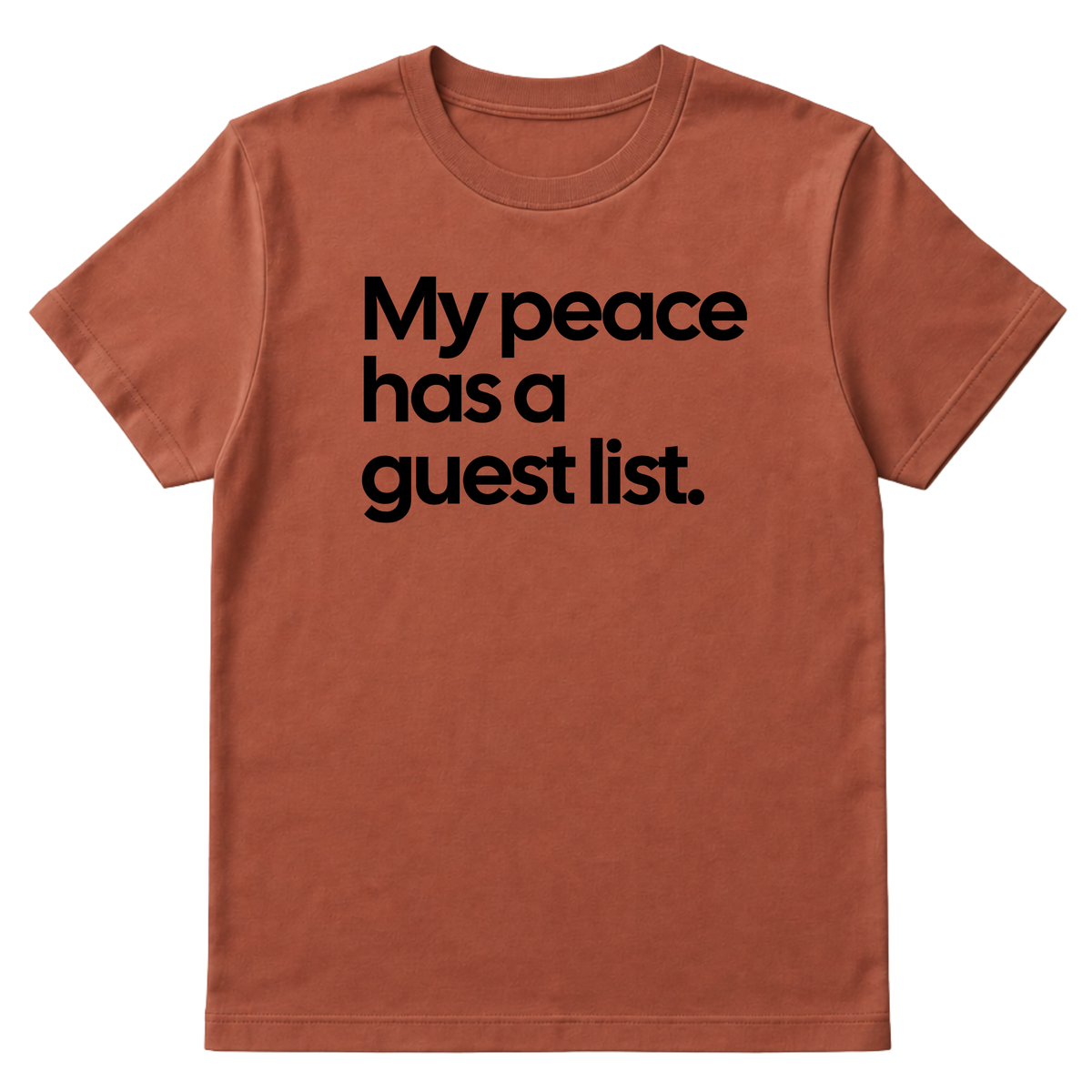 My Peace has a Guest List Unisex Tee-ENJEN DESIGN