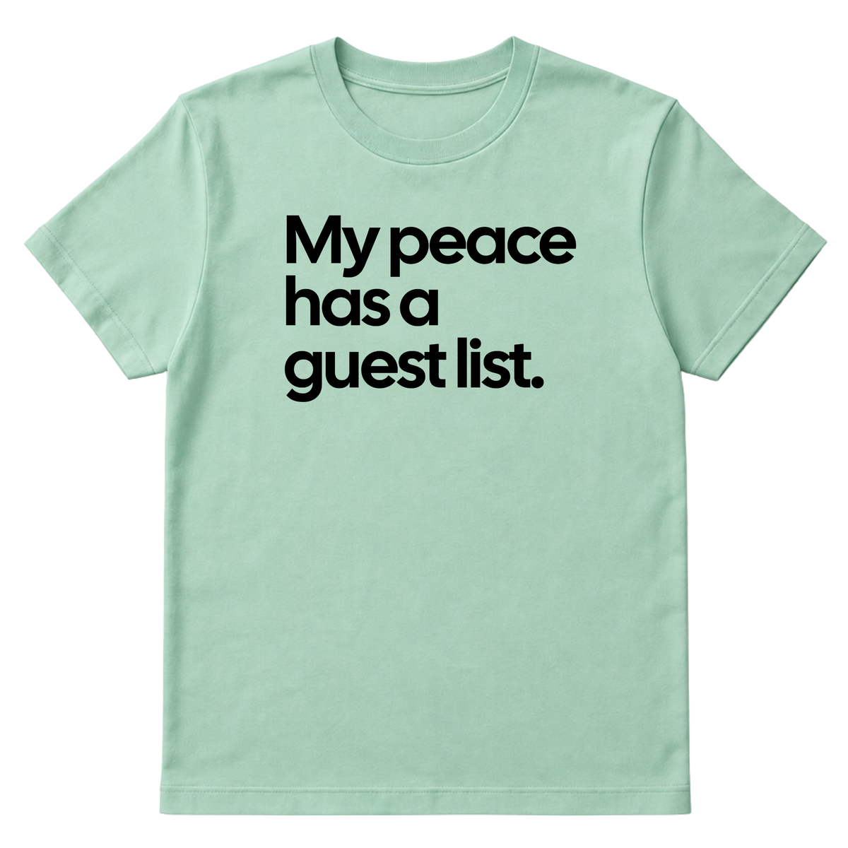 My Peace has a Guest List Unisex Tee-ENJEN DESIGN
