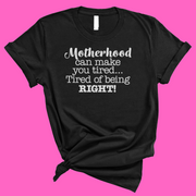 Motherhood can make you tired. (UNISEX FIT T-SHIRT)-ENJEN DESIGN