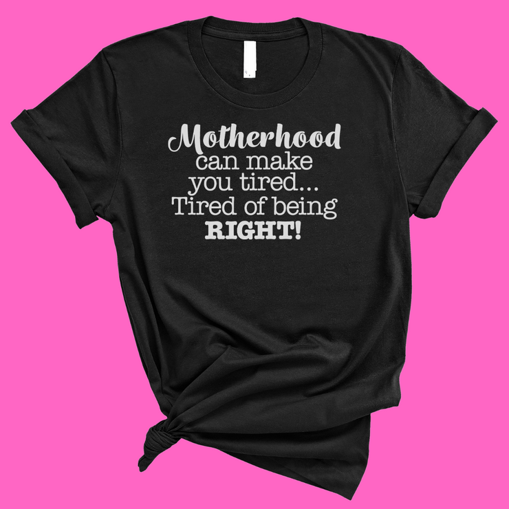 Motherhood can make you tired. (UNISEX FIT T-SHIRT)-ENJEN DESIGN