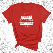 God Keeps Looking Out For Me (UNISEX FIT T-SHIRT)-ENJEN DESIGN