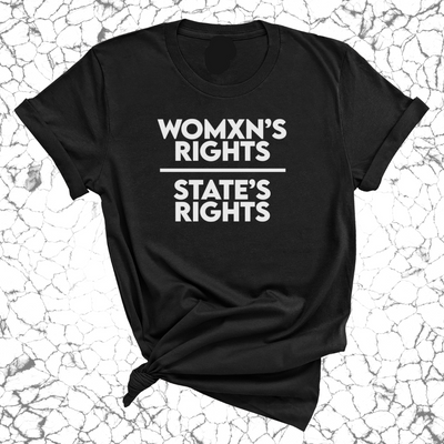 Womxn's Rights over State's Rights Unisex Tee-ENJEN DESIGN