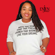 Live Your Dreams (UNISEX FIT T-SHIRT)-ENJEN DESIGN