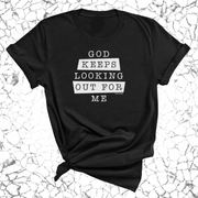 God Keeps Looking Out For Me (UNISEX FIT T-SHIRT)-ENJEN DESIGN