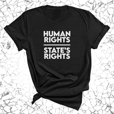 Human Rights over State's Rights Unisex Tee-ENJEN DESIGN